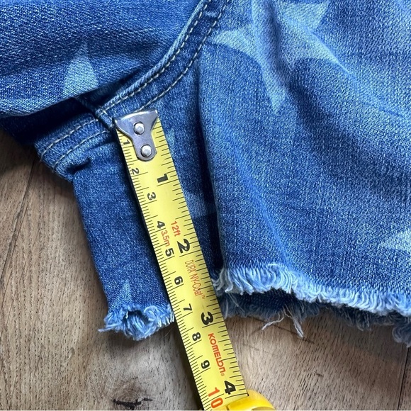 NWT YMI | 4th of July Star Print Jean Shorts Size 5/27 - Picture 10 of 12